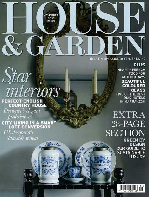 Cover of press item: House & Gardens