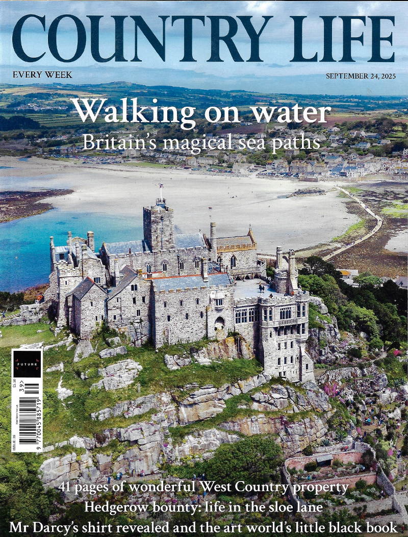 Cover of press item: Country Life Article